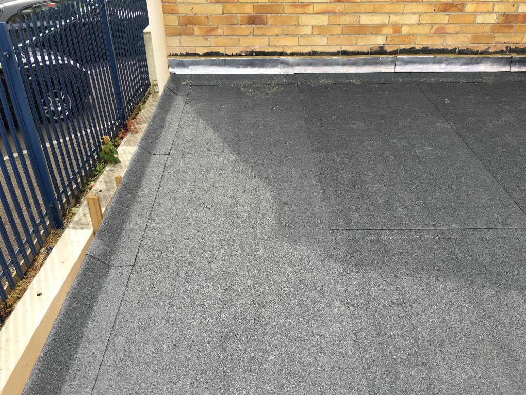 Flat Roof — Completed Extension View