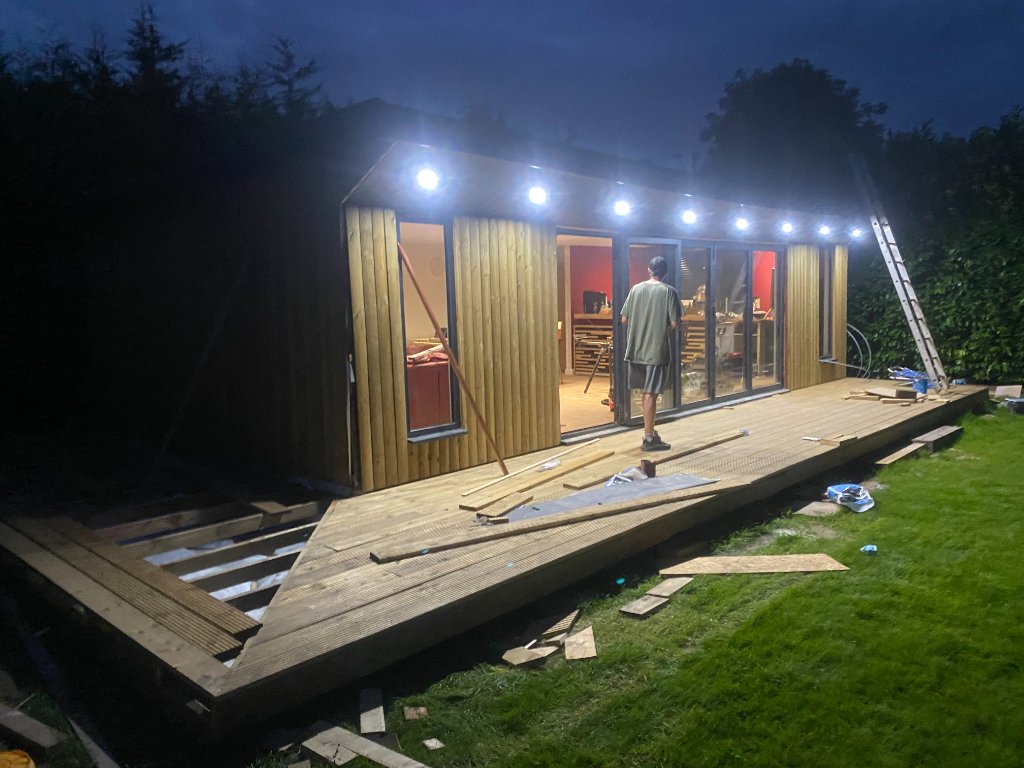 Barn Conversion — Re-roof Site Overview, Hertfordshire