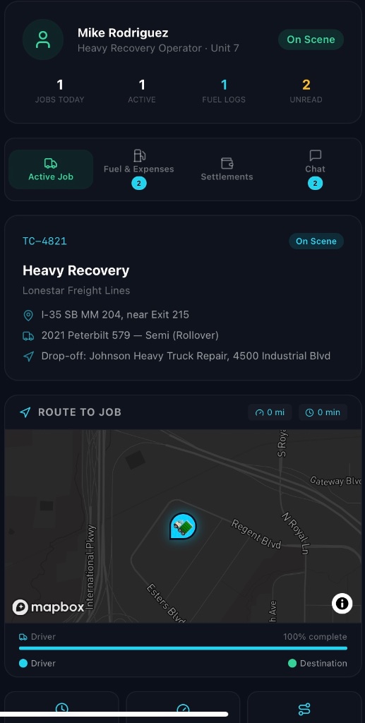 Drivers get everything, on the road.