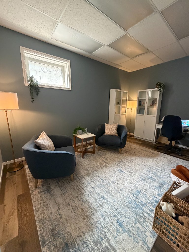 Mind360 Psychology Morinville Clinic Interior - Therapy and Counselling Room