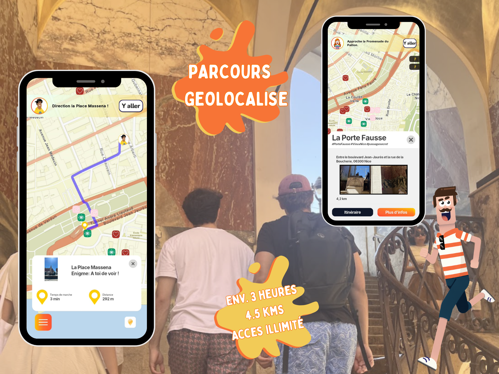 Parcours géolocalisé