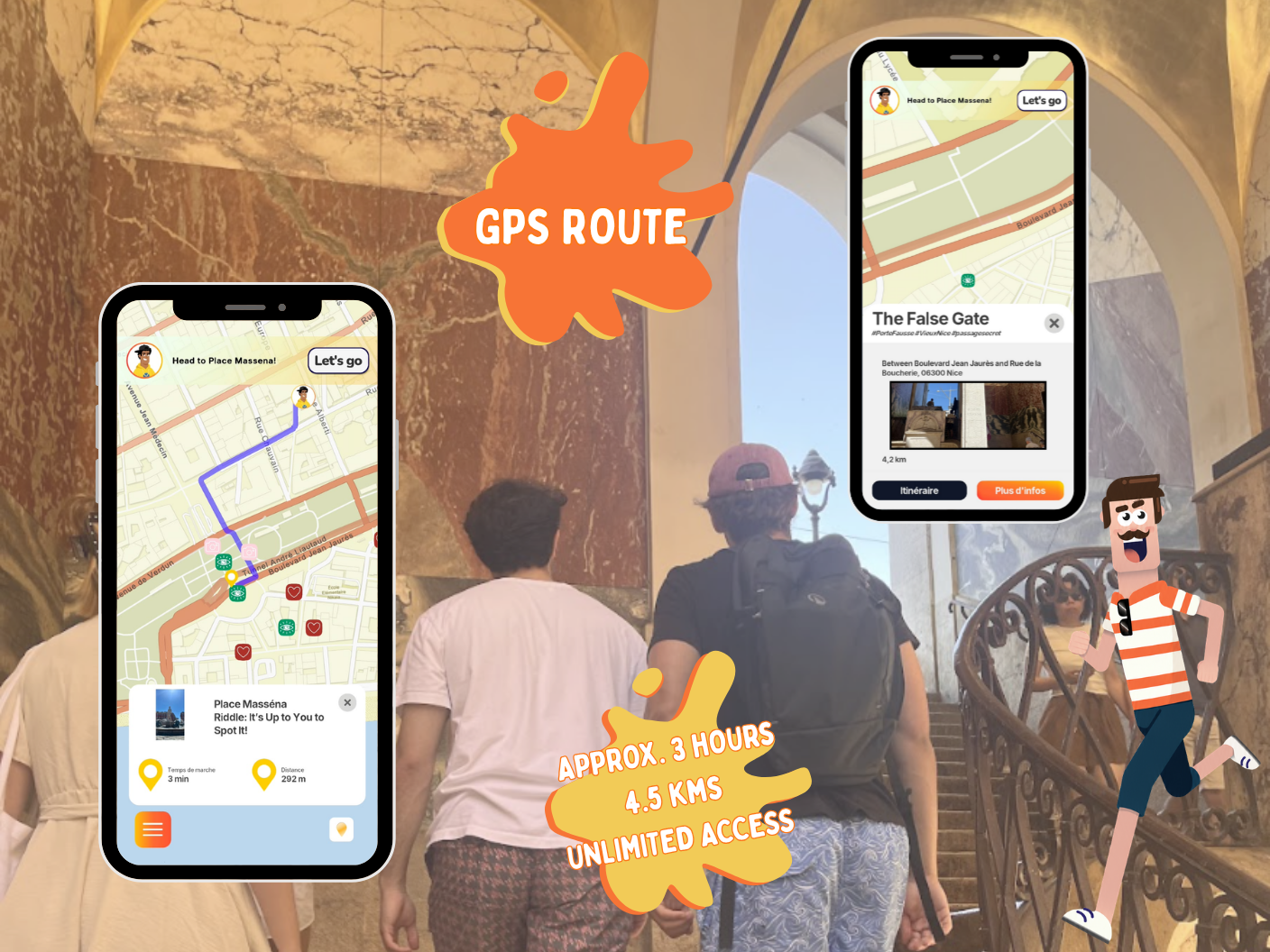 GPS route