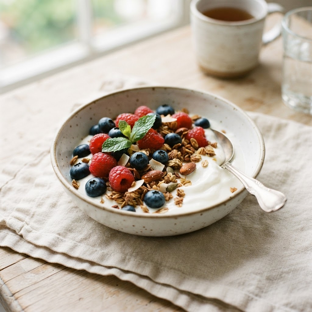 Coconut Yogurt Berry Snack