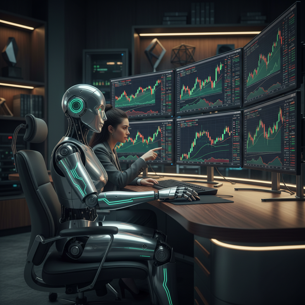 IA ayudando a hacer trading