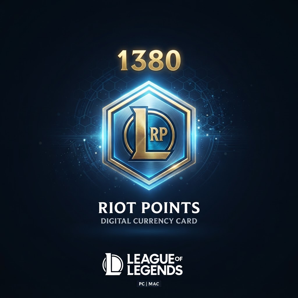 League of Legends 1380 RP