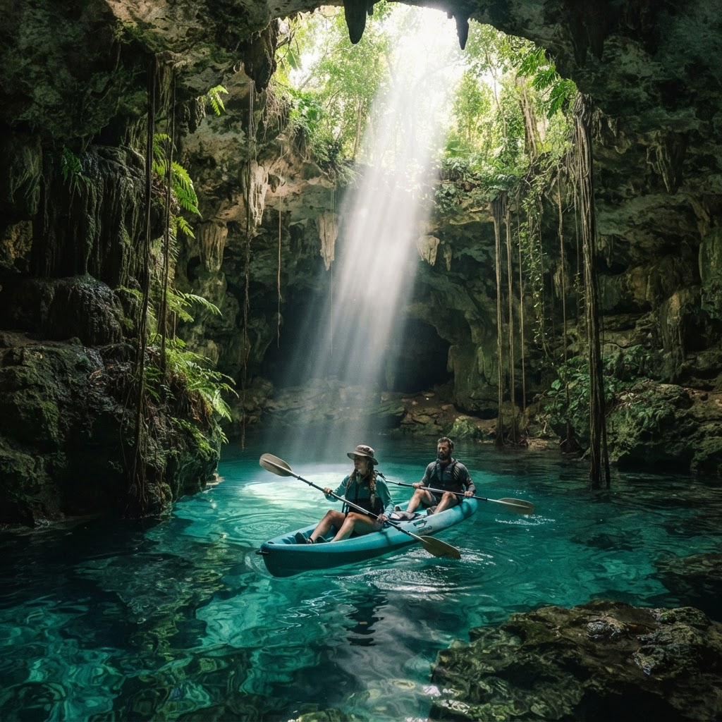 Tulum Cenote & Mayan Ruins Kayak Adventure