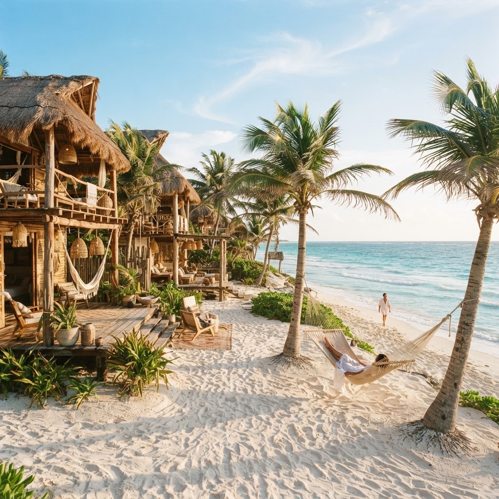 Tulum Beach Cabañas