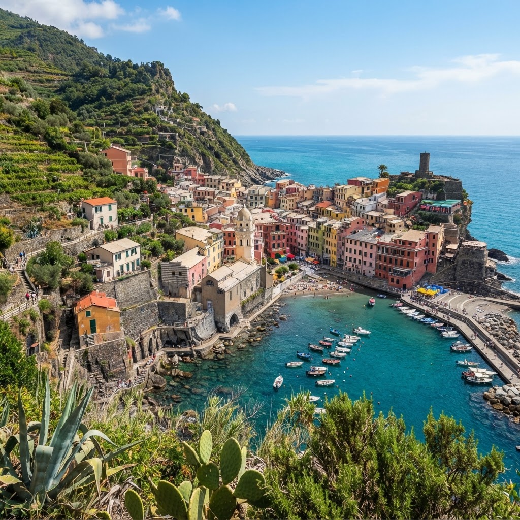 Cinque Terre Coastal Hike & Pesto Class