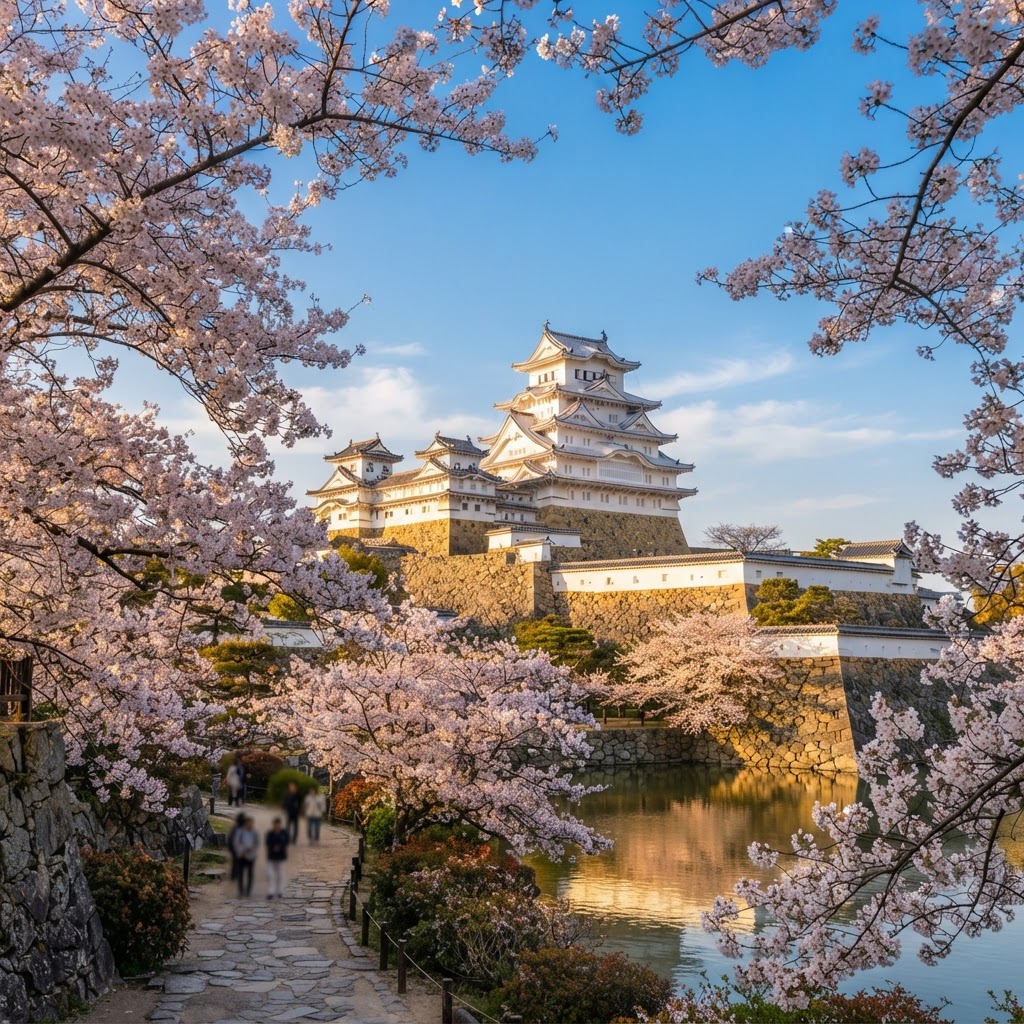 Himeji Castle, Kokoen Gardens & Last Samurai Temple Tour