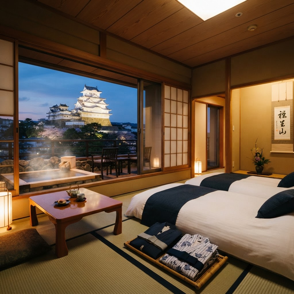 Himeji Castle View Ryokan