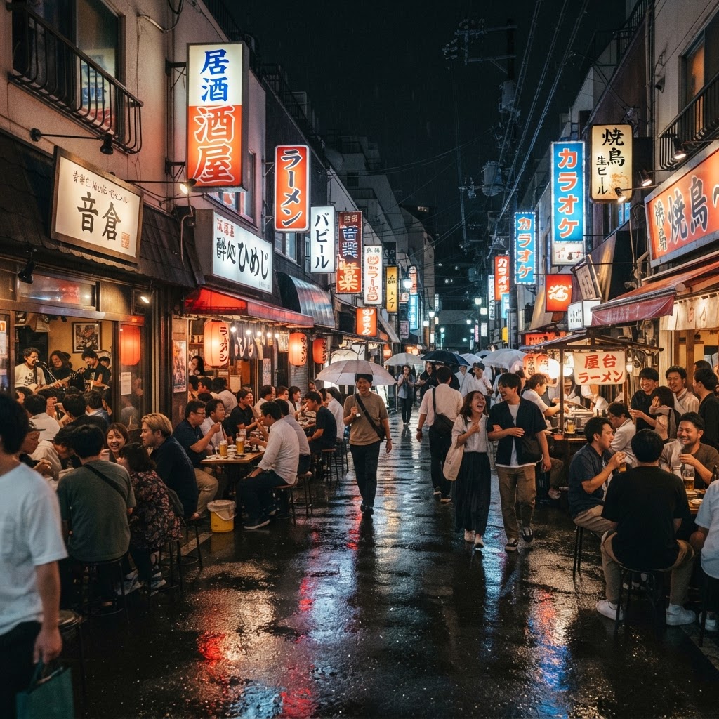 Himeji Night Tour — Bars, Live Music & Local Atmosphere