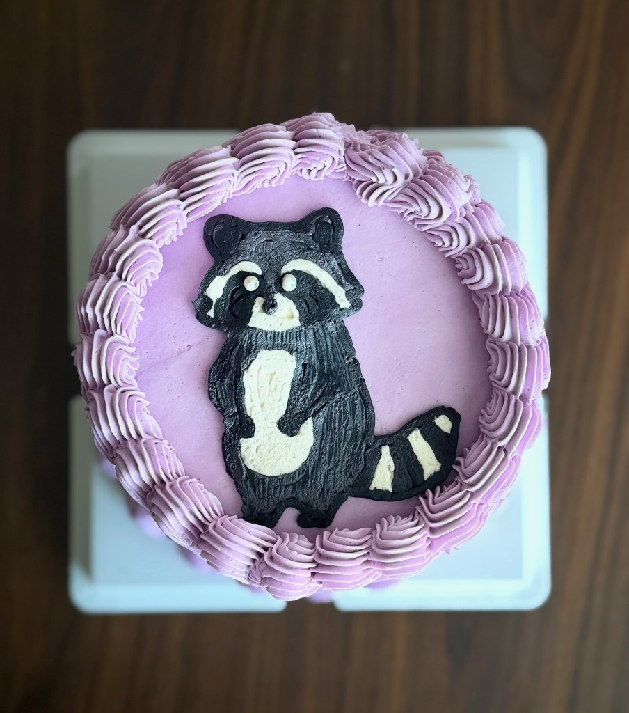 Raccoon Cake