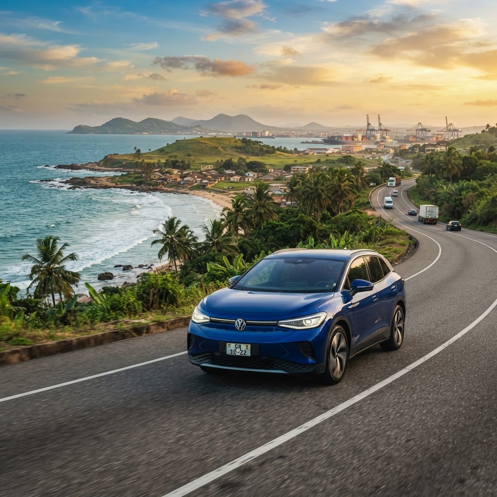 How to Import a Volkswagen ID.4 from China to Ghana: The 2026 Price and Logistics Guide