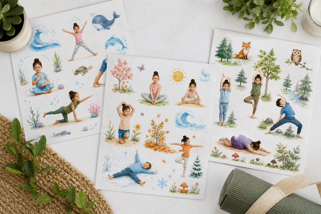 Yoga Flow Posters