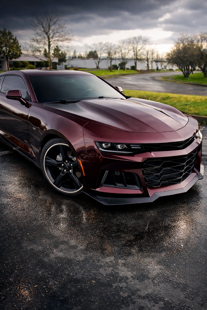 Chevrolet Camaro ZL1 — Deep Burgundy Wrap