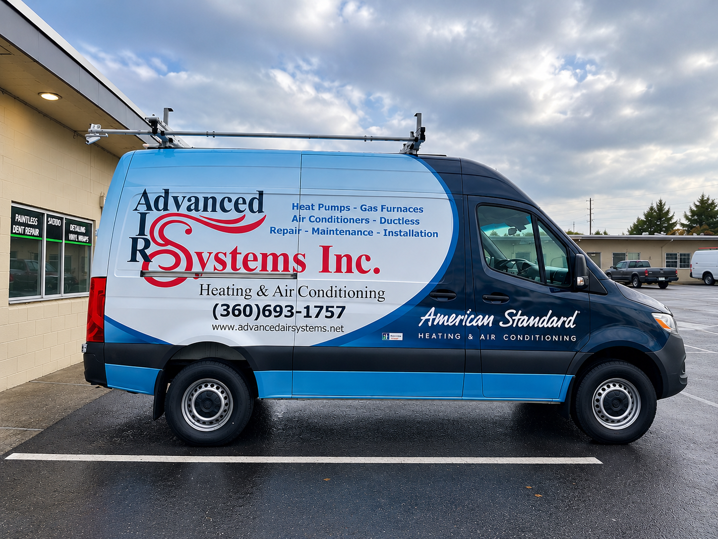 Commercial Fleet Wrap — Auto Studio Vancouver, WA