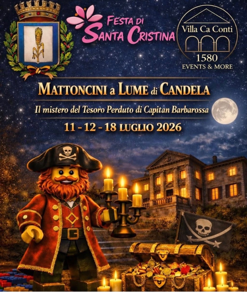 Mattoncini a lume di candela - Il mistero del Tesoro Perduto di Capitan Barbarossa