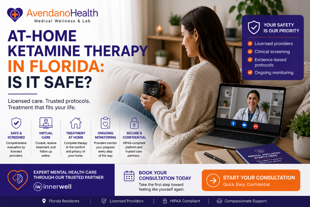 At-Home Ketamine Therapy in Florida: Is It Safe?