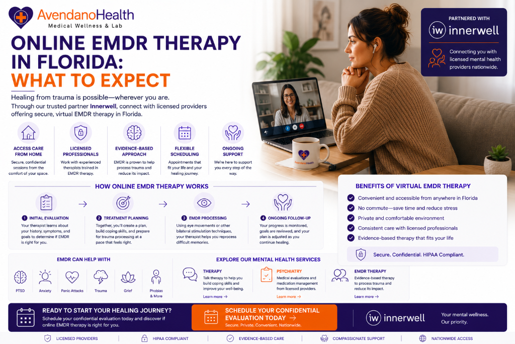 Online EMDR Therapy in Florida: What to Expect