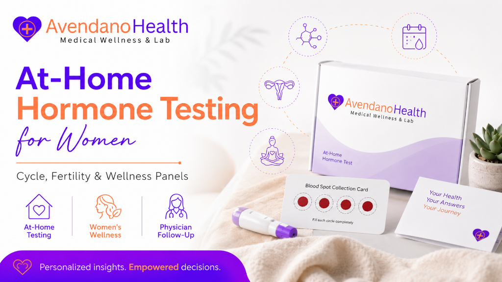 At-Home Hormone Testing for Women: Cycle, Fertility and Wellness Panels