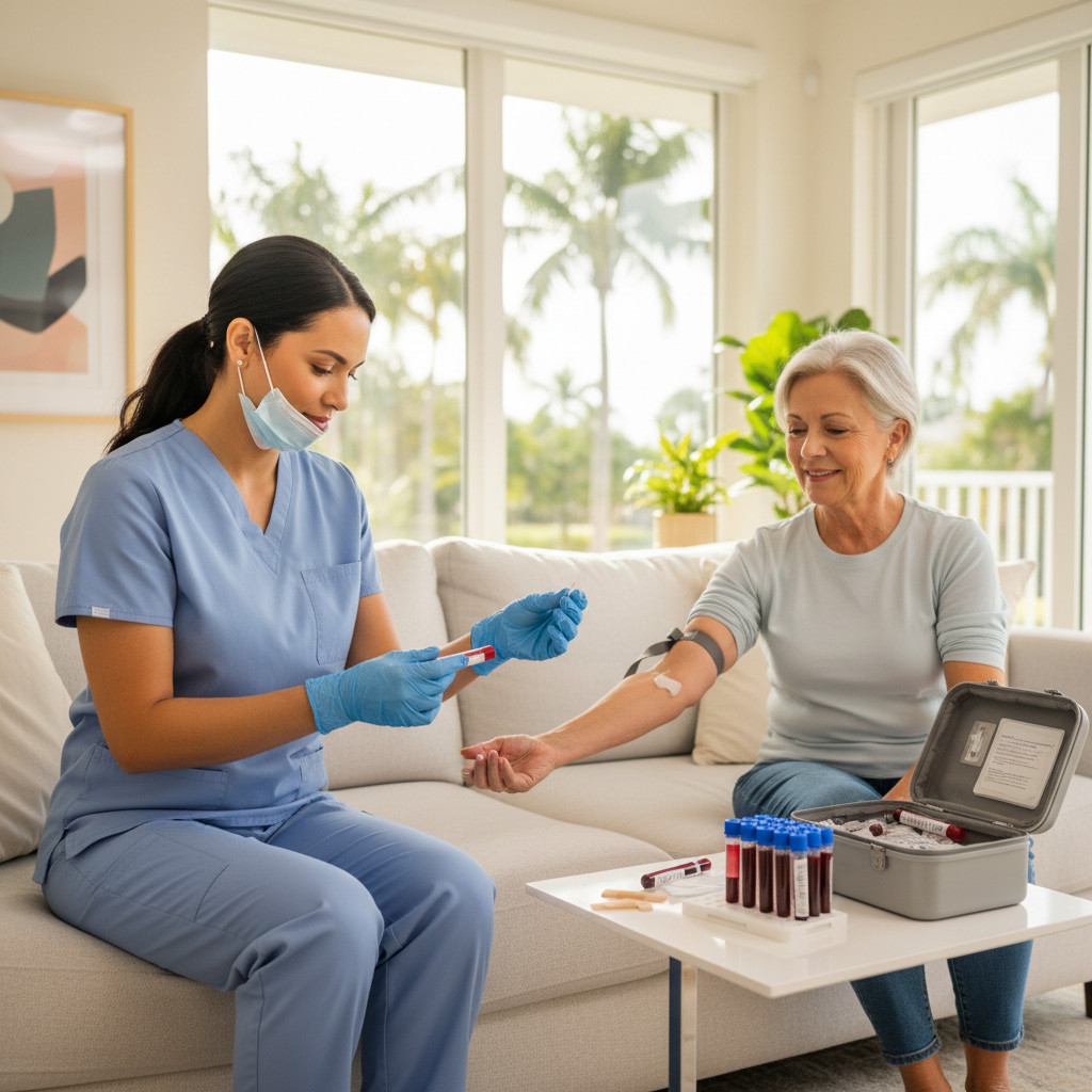 Mobile Lab Services in Deerfield Beach & Pompano Beach: Blood Work Drawn at Your Door in 2026