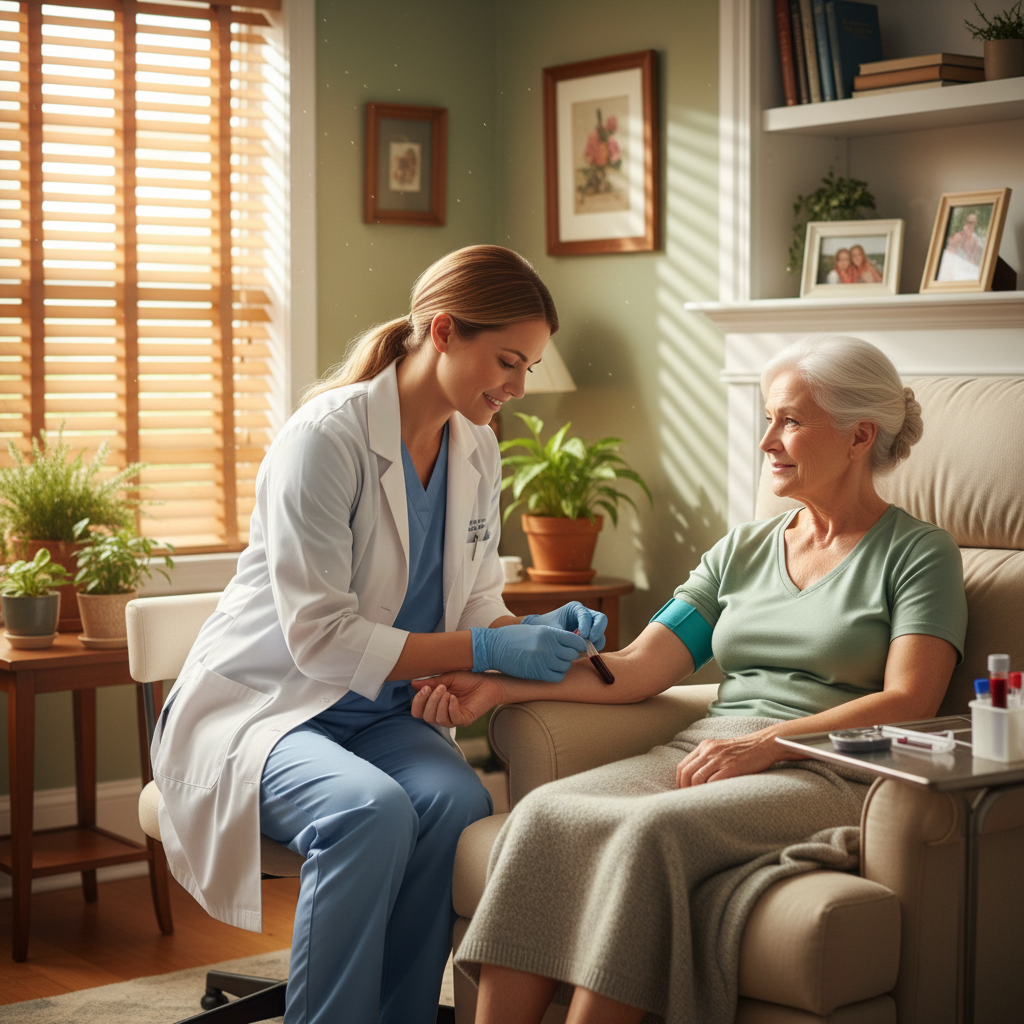 Home Blood Draw for Elderly and Mobility-Limited Patients in Palm Beach County: What's Available and How It Works