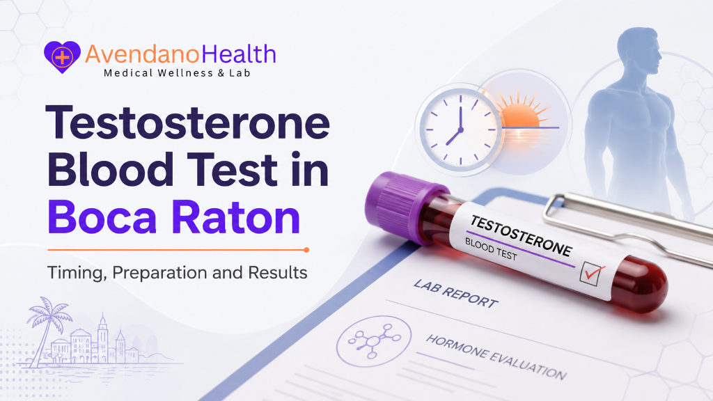 Testosterone Blood Test in Boca Raton: Timing, Preparation and Results