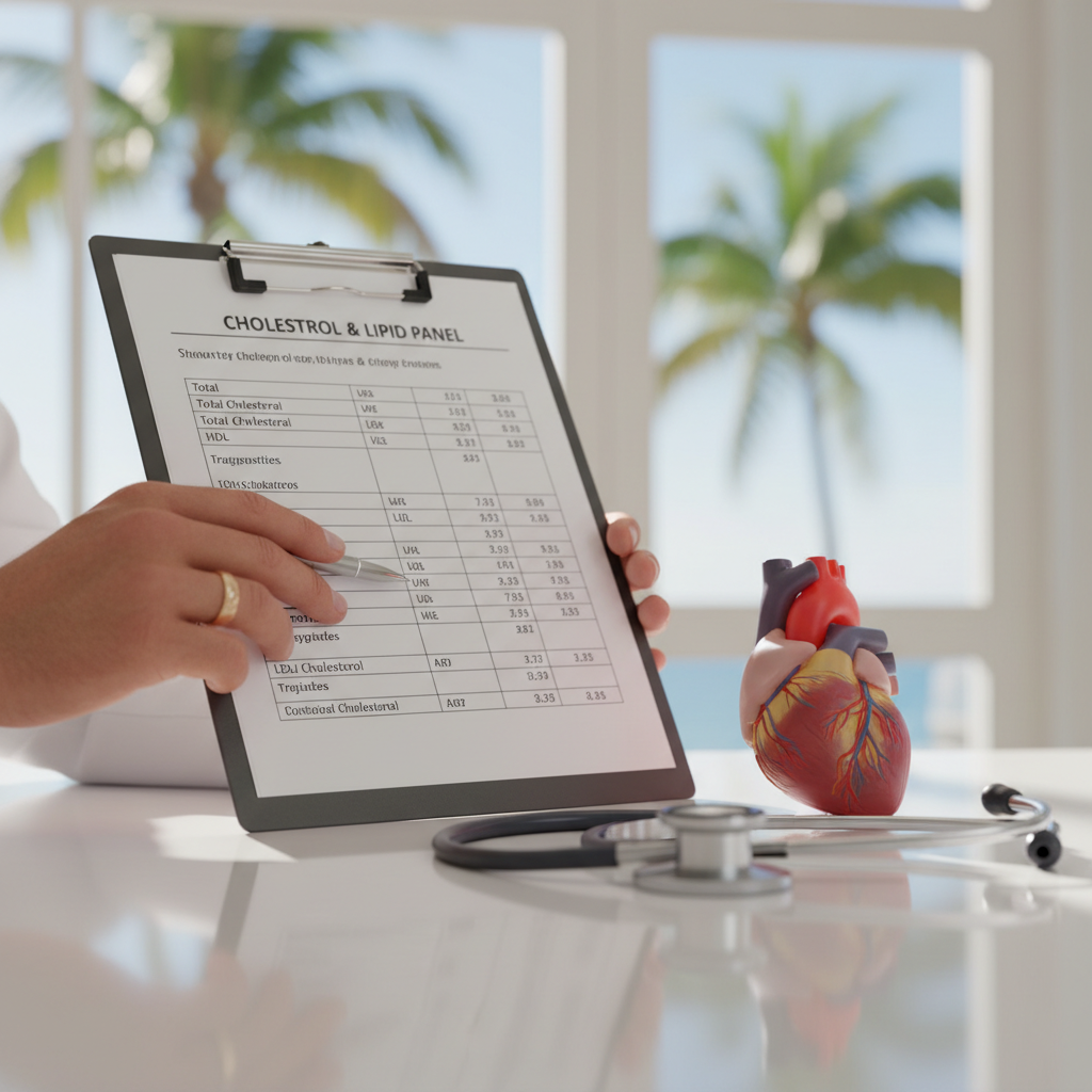 Heart Health & Cholesterol Panel in South Florida: Know Your True Cardiovascular Risk Without a Referral