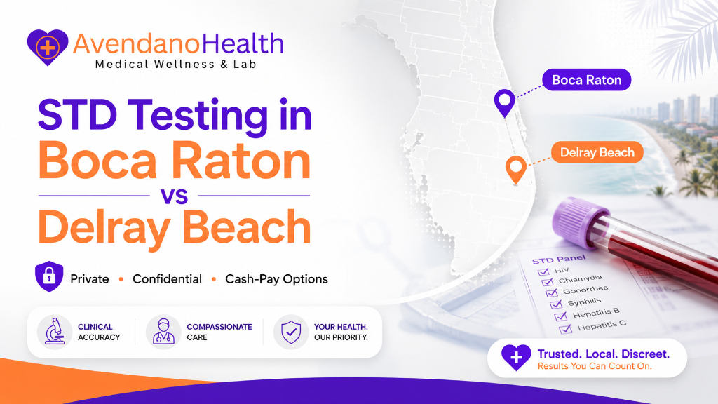 STD Testing in Boca Raton vs Delray Beach: Where Can You Test Privately?