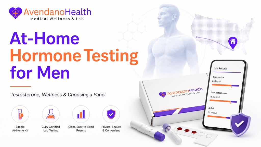 At-Home Hormone Testing for Men: Testosterone, Wellness and Choosing a Panel