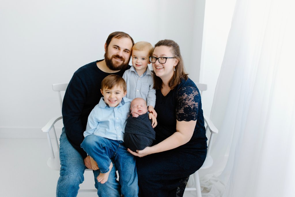 Katelyn Doherty and family