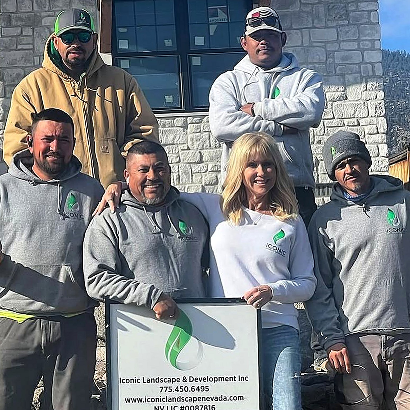 Sherry and the Iconic Landscape & Development crew