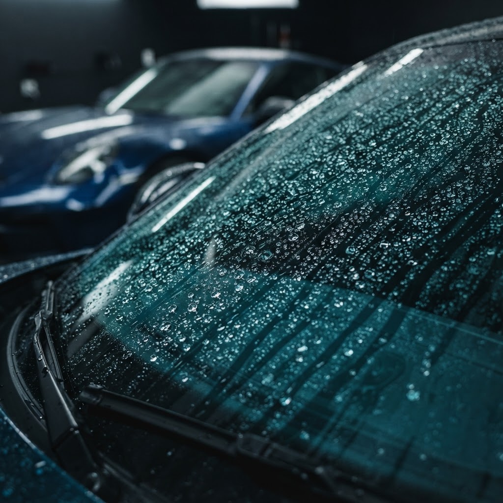Windshield Coating - professional auto detailing at Shine Labs, Port Coquitlam BC