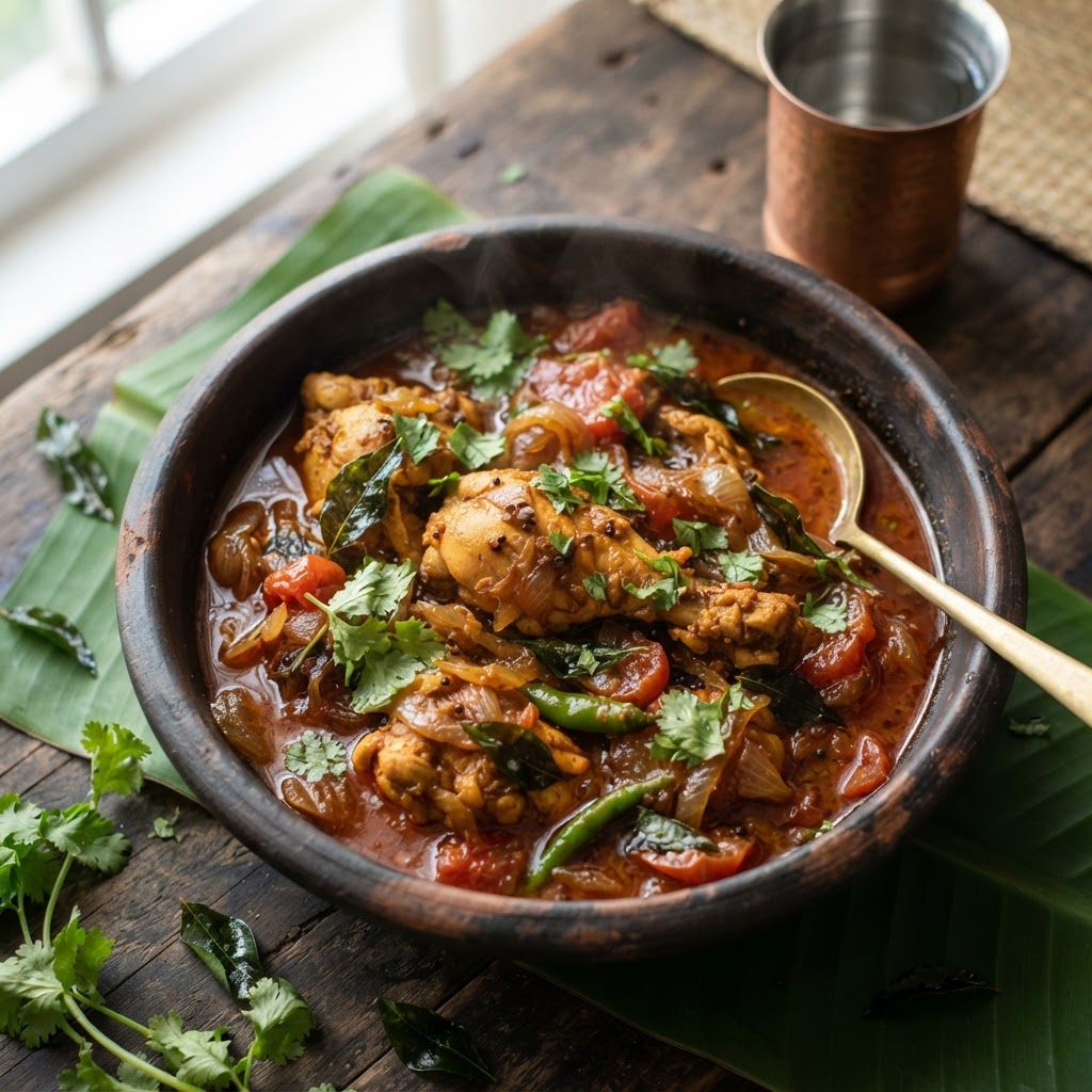 Madras Chicken Fry (Dry)