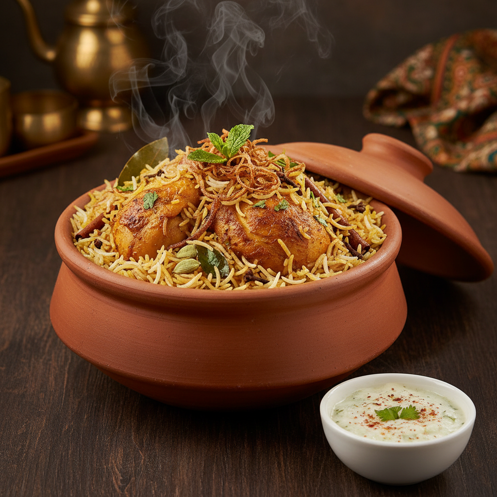 Chicken Biryani Authentic South Indian Chicken Biryani – tiffin delivery in Kitchener-Waterloo by Maha's Kitchen