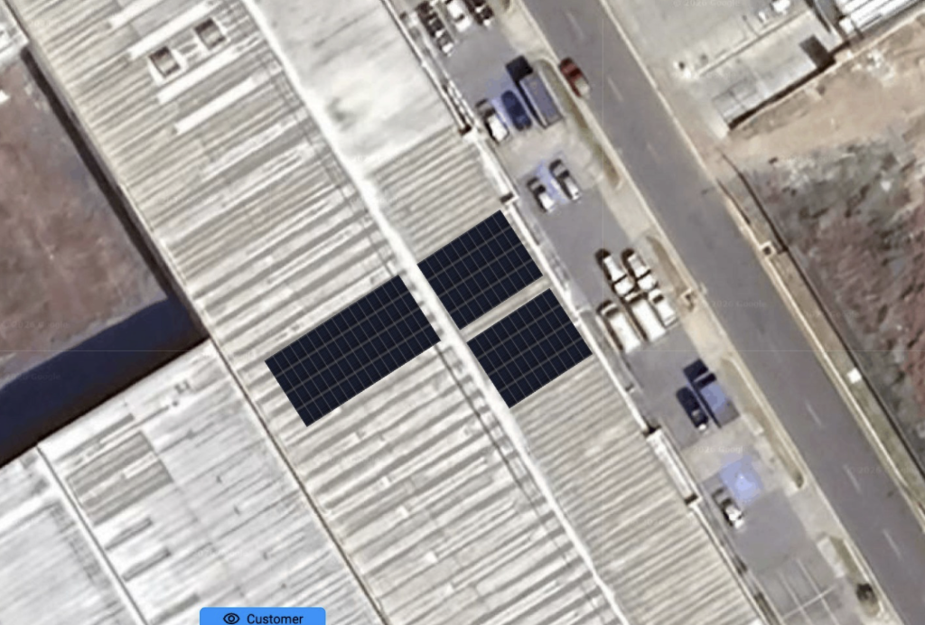 Sistema Fotovoltaico Comercial — Zona 1