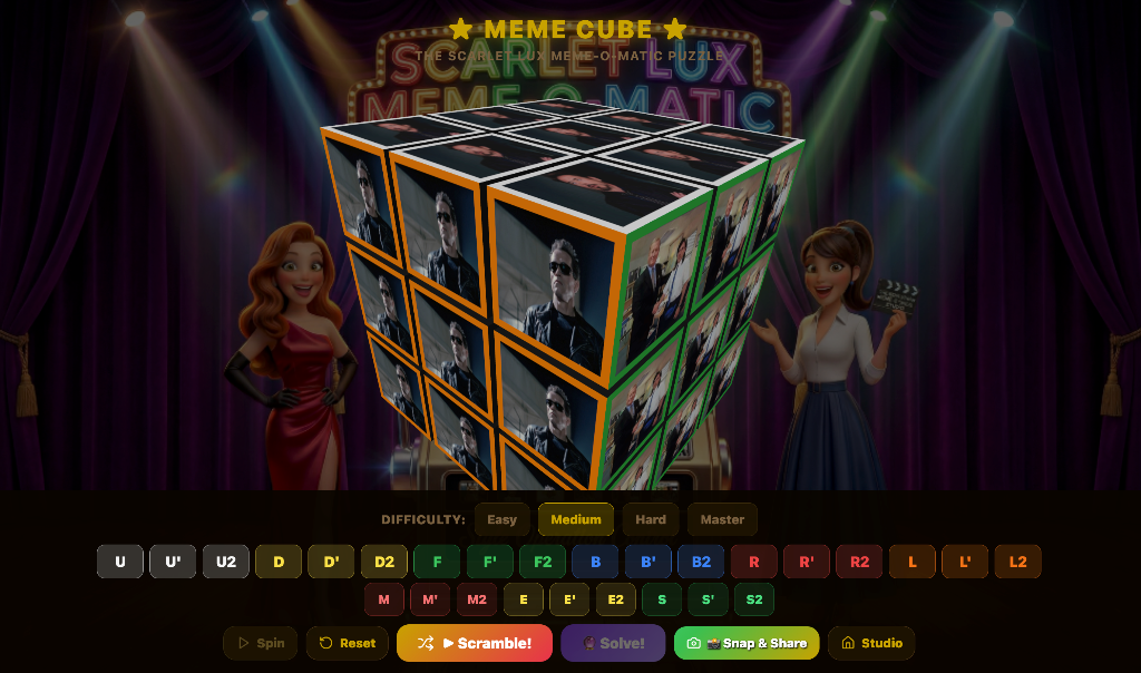 Meme Cube 3D Puzzle