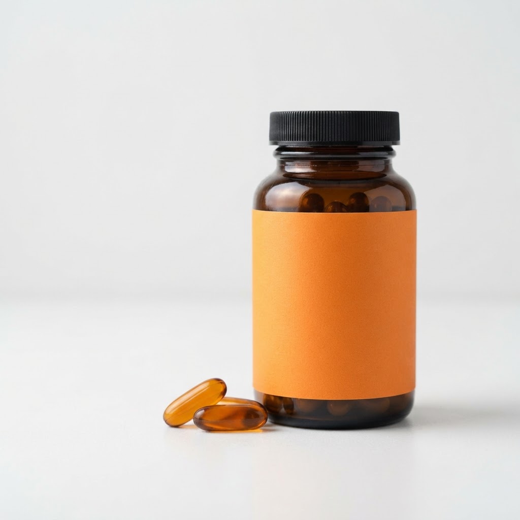 Sea Moss+ Upgrade supplement bottle, 60 capsules