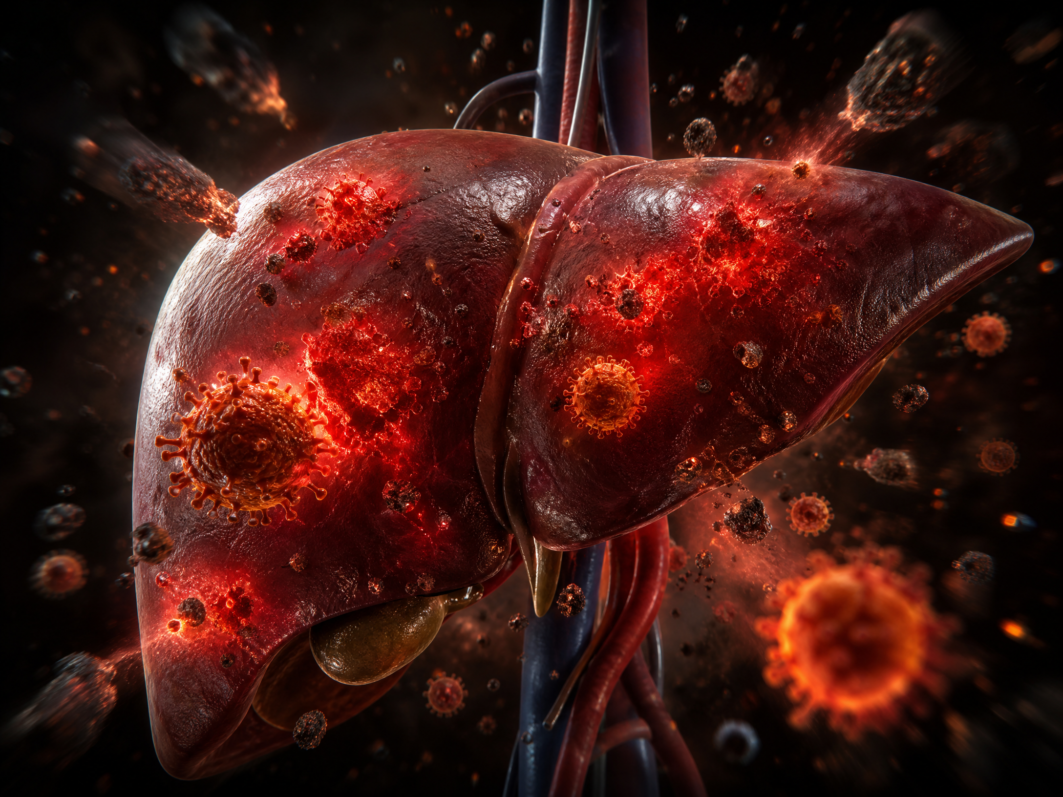 Liver under toxin overload