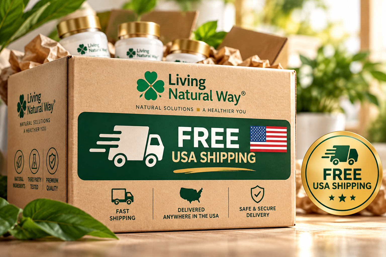 FREE USA Shipping