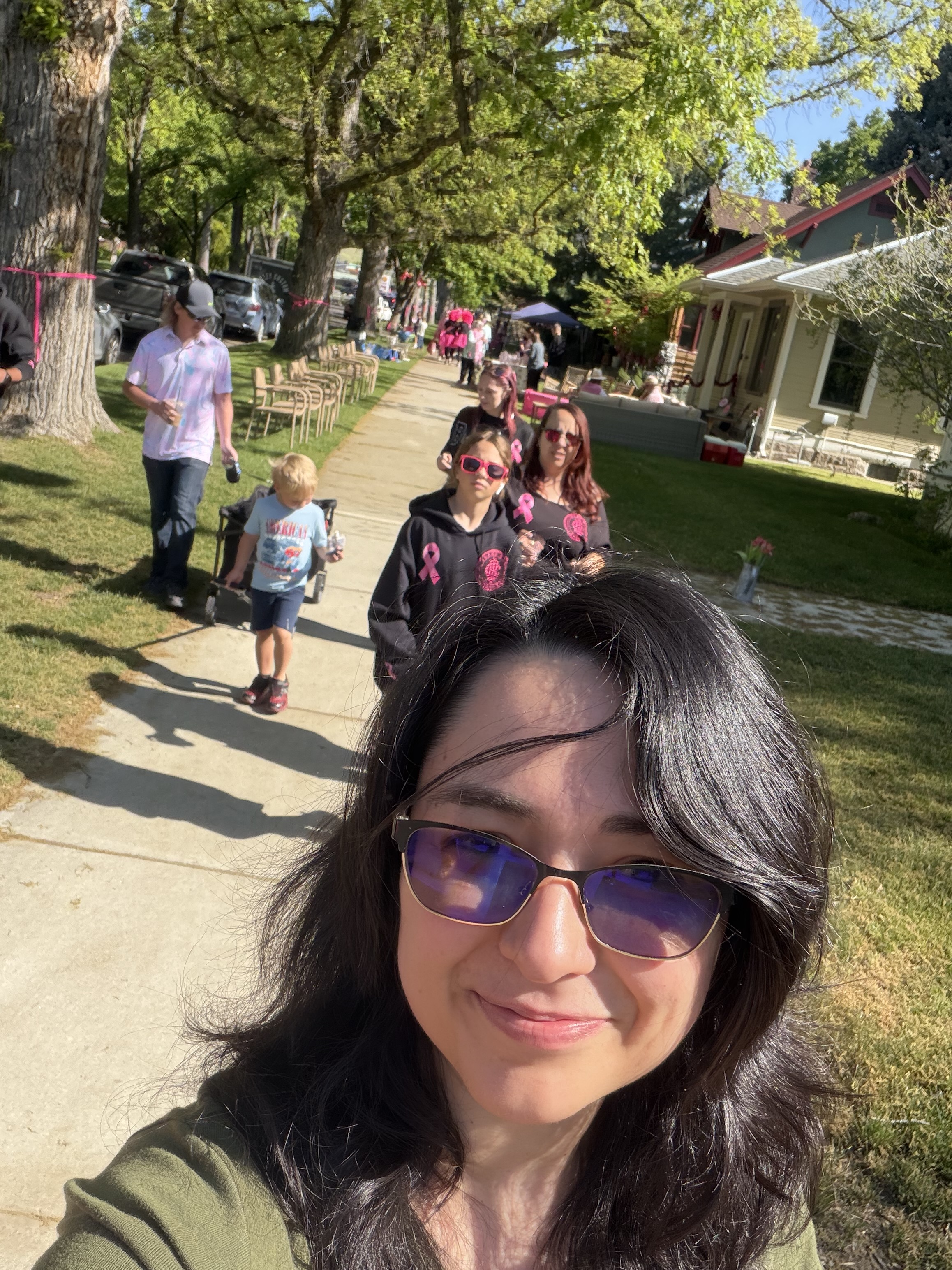 Walking together, chasing a cure