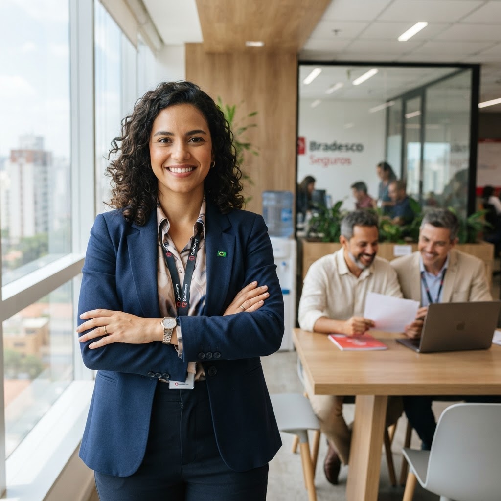 Corretora com clientes satisfeitos