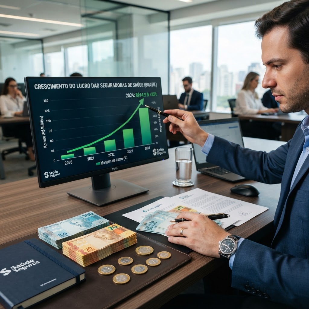 Planos de saúde têm lucro de R$ 6 bi no 1º trimestre de 2026