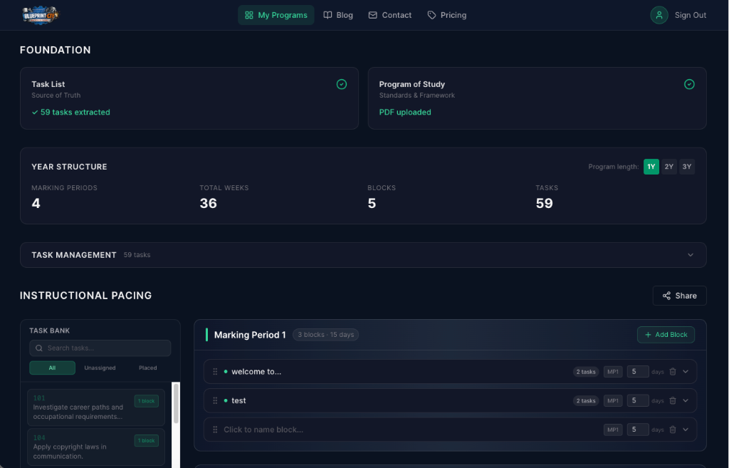 Program Hub