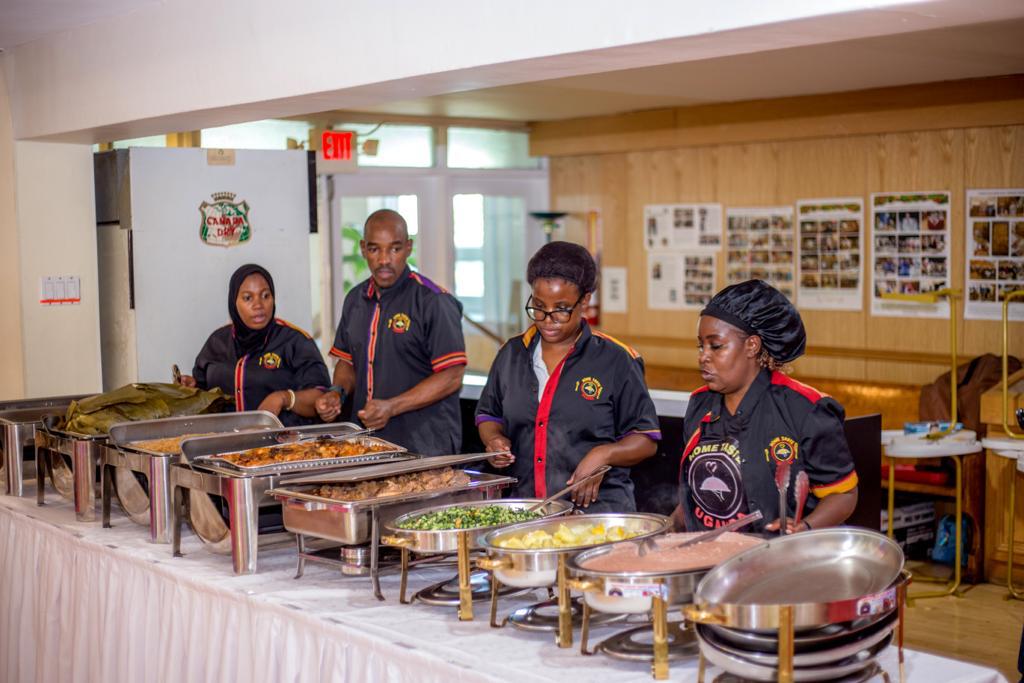 Food labels — Beef, Pilau, Cassava