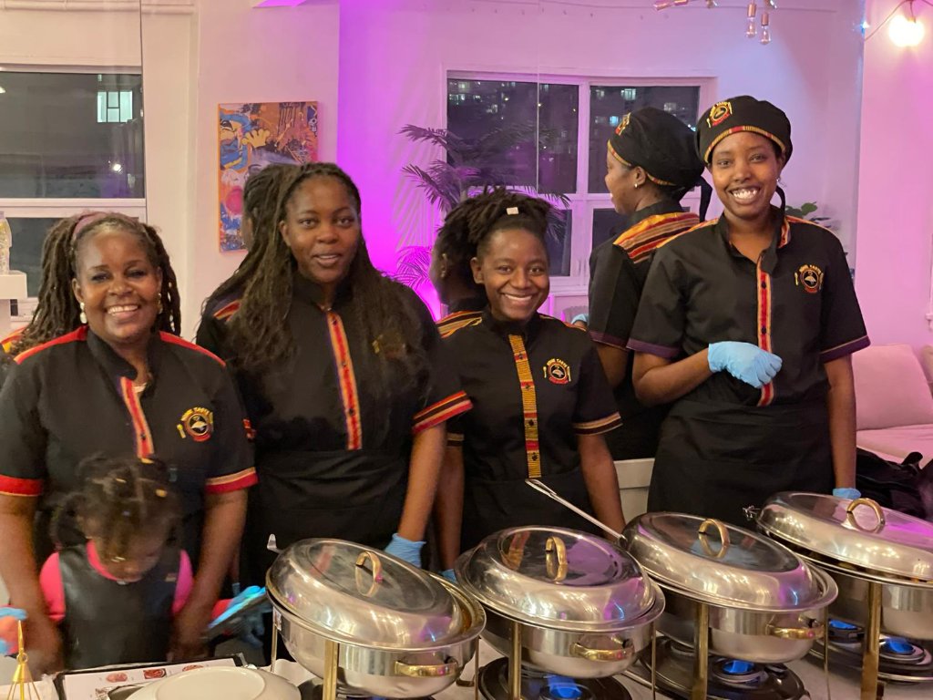 Event catering buffet