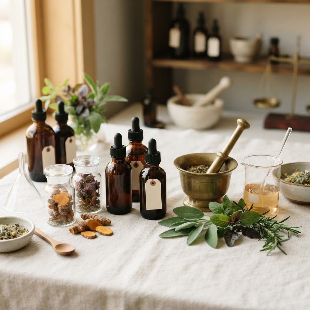 Medicinal herbalism meeting clinical practice