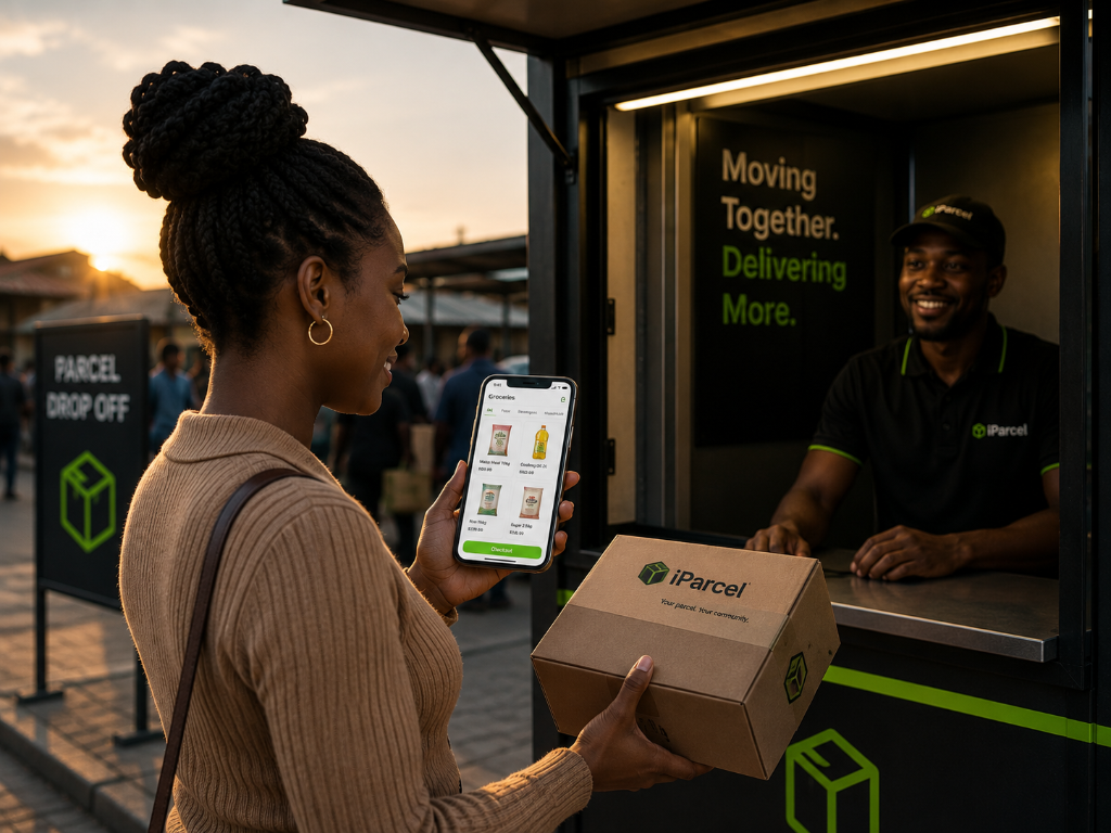 Order Goods or Drop Off Parcel
