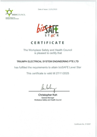 bizSAFE Level Star