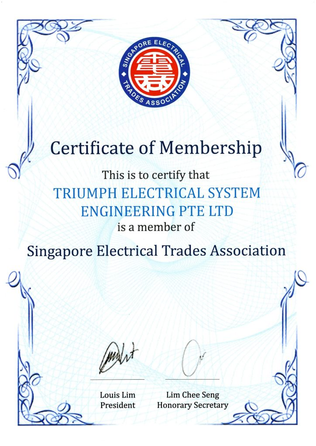 Certificate of Membership